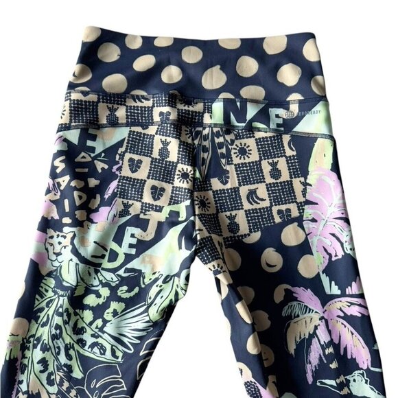 Adidas Farm Rio Women's Sz M Feel Brilliant Aeroready High Waisted Tights - Picture 11 of 14